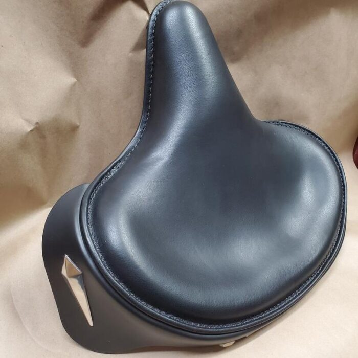 Harley Davidson Police Style Solo Seat - Heathers Leathers