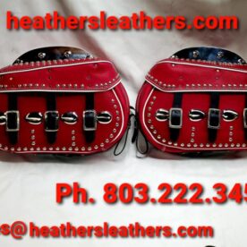 Harley Davidson Spoon Bags 1952 and 1953 in Rio Blue