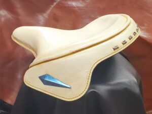 Custom Leather Motorcycle Seat