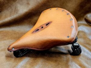 Custom Leather Motorcycle Seat