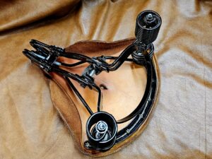 Custom Leather Motorcycle Seat