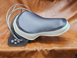 Custom Leather Motorcycle Seat