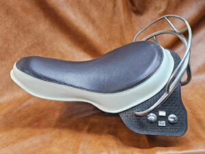 Custom Leather Motorcycle Seat