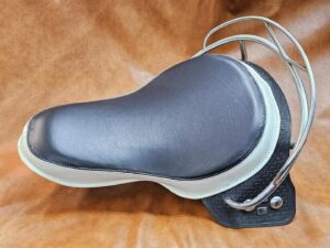 Custom Leather Motorcycle Seat