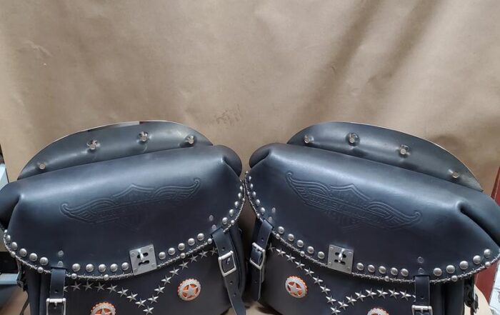 Leather Saddlebags - Heather's Leathers