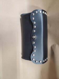 Custom Leather Motorcycle Saddlebag