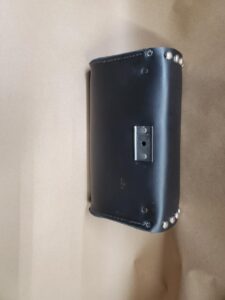 Custom Leather Motorcycle Saddlebag