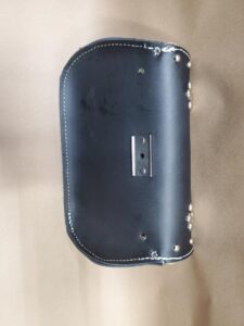 Custom Leather Motorcycle Saddlebag