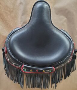 Custom Leather Motorcycle Seat