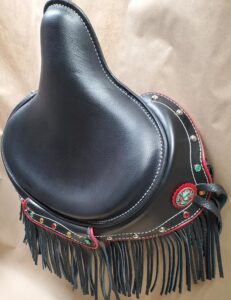 Custom Leather Motorcycle Seat