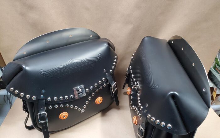 Harley-Davidson Loc-Tite Motorcycle Saddlebags