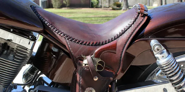 Custom Motorcycle Leather Accessories