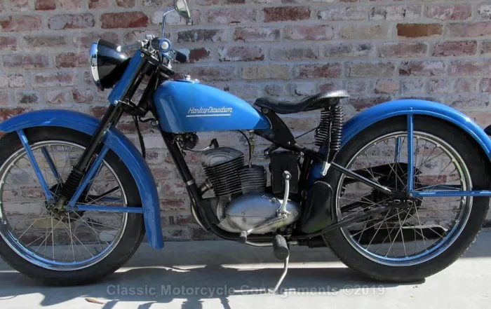 1953 Harley Davidson Hummer Motorcycle