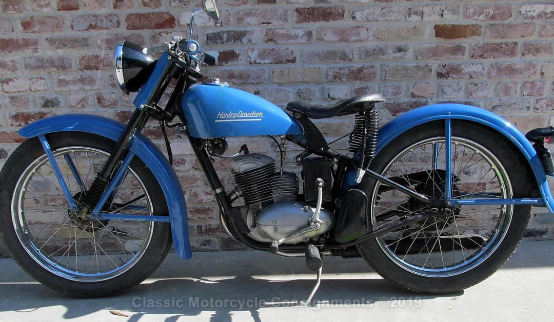 1953 Harley Davidson Hummer Motorcycle