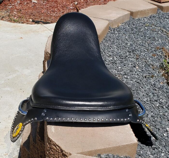 1947-1953 Knucklehead Buddy Seat with Star, Harley-Davidson - Image 5