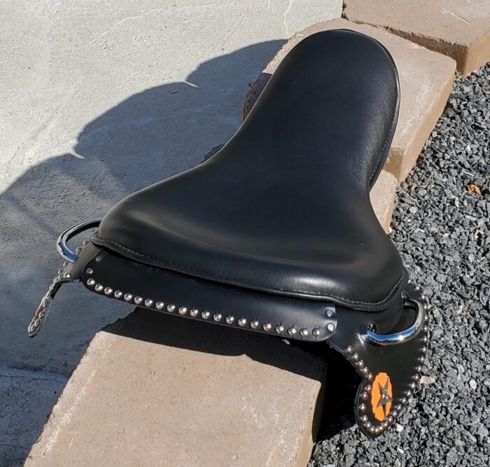 1947-1953 Knucklehead Buddy Seat with Star, Harley-Davidson - Image 6