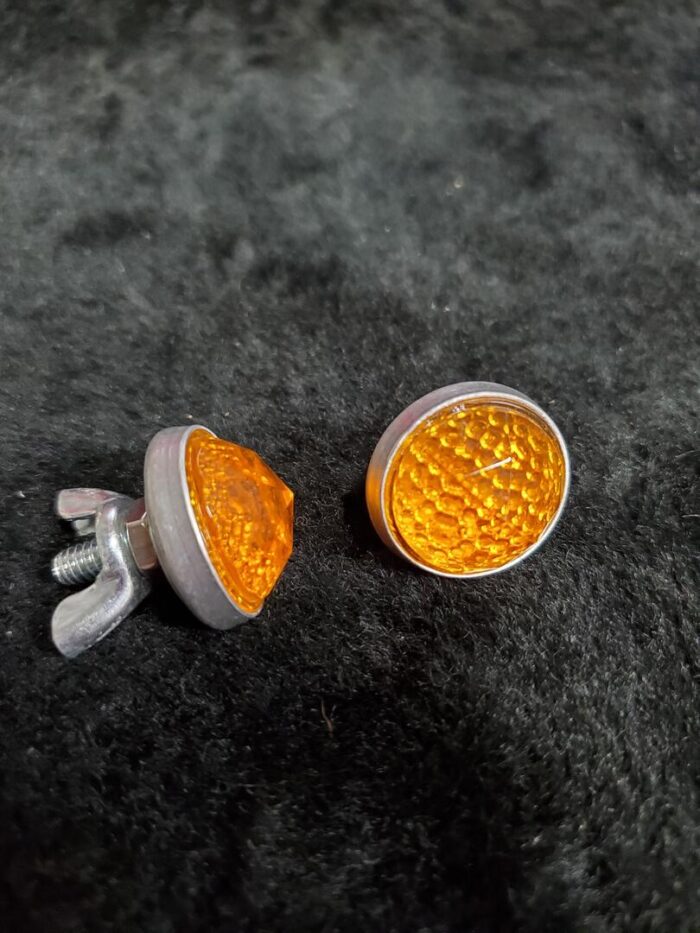Faceted Reflector Glass Jewel Fastener - Image 4