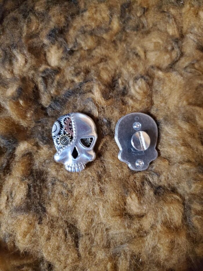 Gear Skull Concho