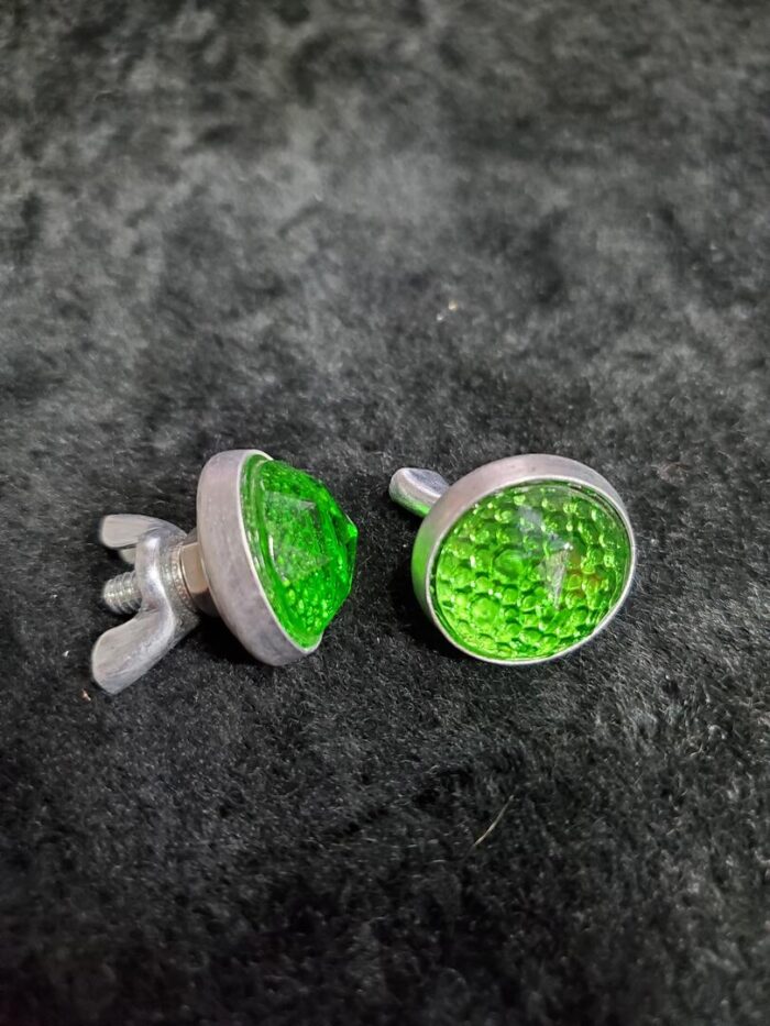 Faceted Reflector Glass Jewel Fastener - Image 8