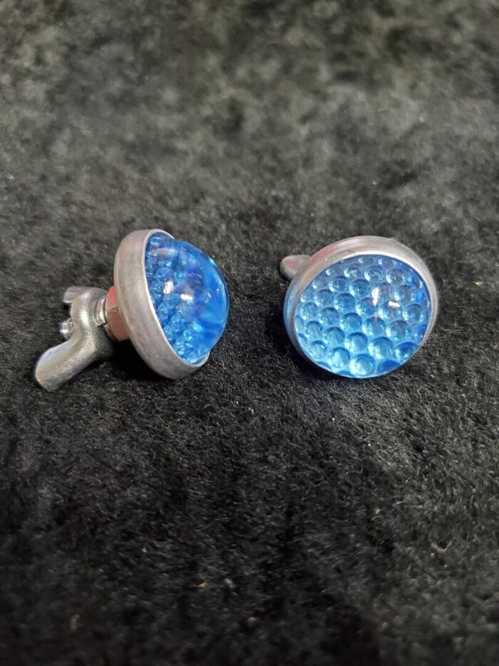 Smooth Reflector Glass Jewel Fastener - Image 6