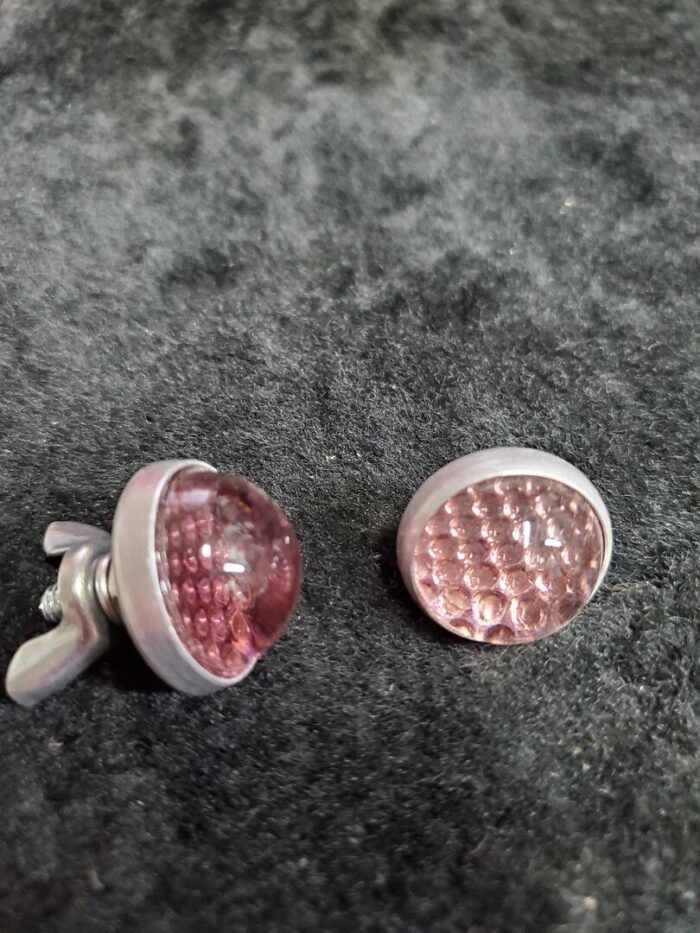 Smooth Reflector Glass Jewel Fastener - Image 10