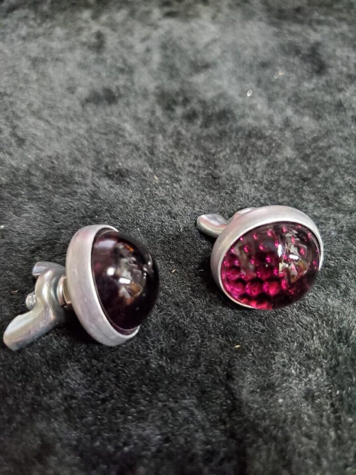 Smooth Reflector Glass Jewel Fastener - Image 9