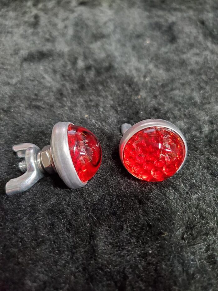 Smooth Reflector Glass Jewel Fastener - Image 3