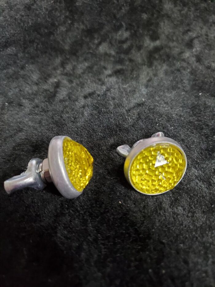 Faceted Reflector Glass Jewel Fastener - Image 5
